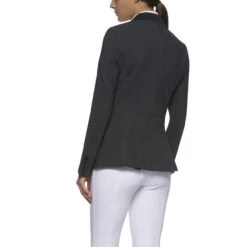 Cavalleria Toscana Ladies GP Riding Jacket - Grey Check -Equestrian equipment cavalleria toscana ladies gp riding jacket grey check trailrace equestrian outfitters 3