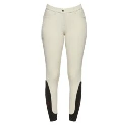 Cavalleria Toscana Ladies New Grip System Breeches - Mid Cream -Equestrian equipment cavalleria toscana ladies new grip system breeches mid cream trailrace equestrian outfitters 3