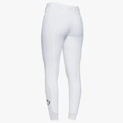 Cavalleria Toscana Ladies New Grip System Breeches - White -Equestrian equipment cavalleria toscana ladies new grip system breeches white trailrace equestrian outfitters 3