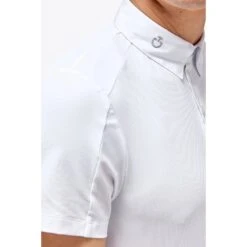 Cavalleria Toscana Men's Jersey Insert Competition Polo -Equestrian equipment cavalleria toscana mens jersey insert competition polo trailrace equestrian outfitters 3
