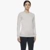Cavalleria Toscana Mini CT Flocked Crew Neck Sweatshirt -Equestrian equipment cavalleria toscana mini ct flocked crew neck sweatshirt trailrace equestrian outfitters