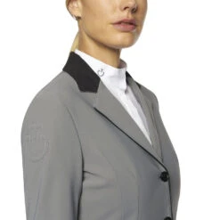 CT Ladies GP Riding Jacket - Grey -Equestrian equipment ct ladies gp riding jacket grey trailrace equestrian outfitters 3