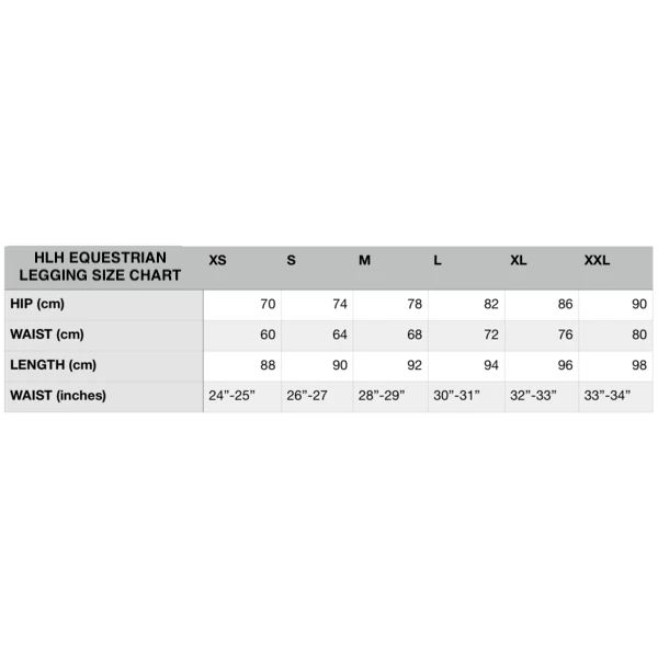 Black HLH Equestrian Apparel Comfort 1st Schooling Tights 5 Black HLH Equestrian Apparel Comfort 1st Schooling Tights - Image 3