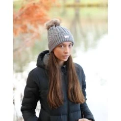 HLH Equestrian Apparel Luxe Fleece Winter Beanie -Equestrian equipment hlh equestrian apparel luxe fleece winter beanie southern sport horses 4