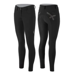 Ladies Animo Nibras Breeches For Equestrian Riding -Equestrian equipment ladies animo nibras breeches for equestrian riding dapple eq 2