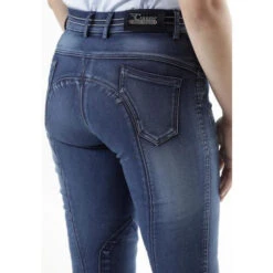 Ladies Denim Riding Breeches By Premier Equine - Roxy -Equestrian equipment ladies denim riding breeches by premier equine roxy southern sport horses 3