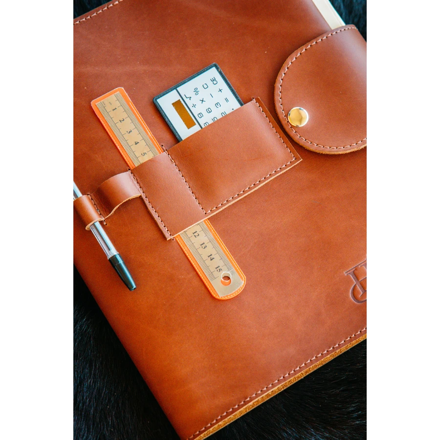 Log Book Cover - Cognac 3 Log Book Cover - Cognac