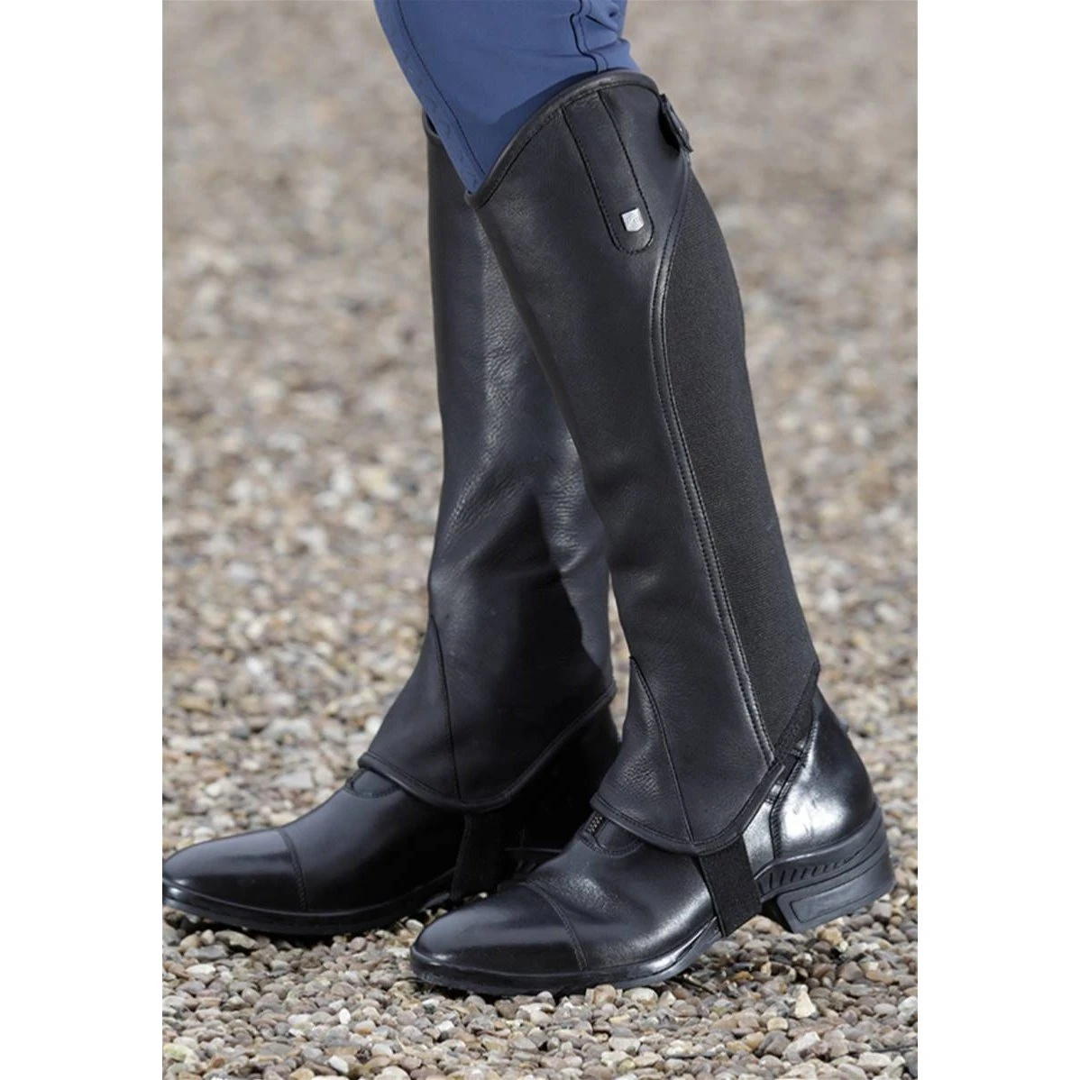 Premier Equine Emrisa Leather Half Chaps 5 Premier Equine Emrisa Leather Half Chaps - Image 3