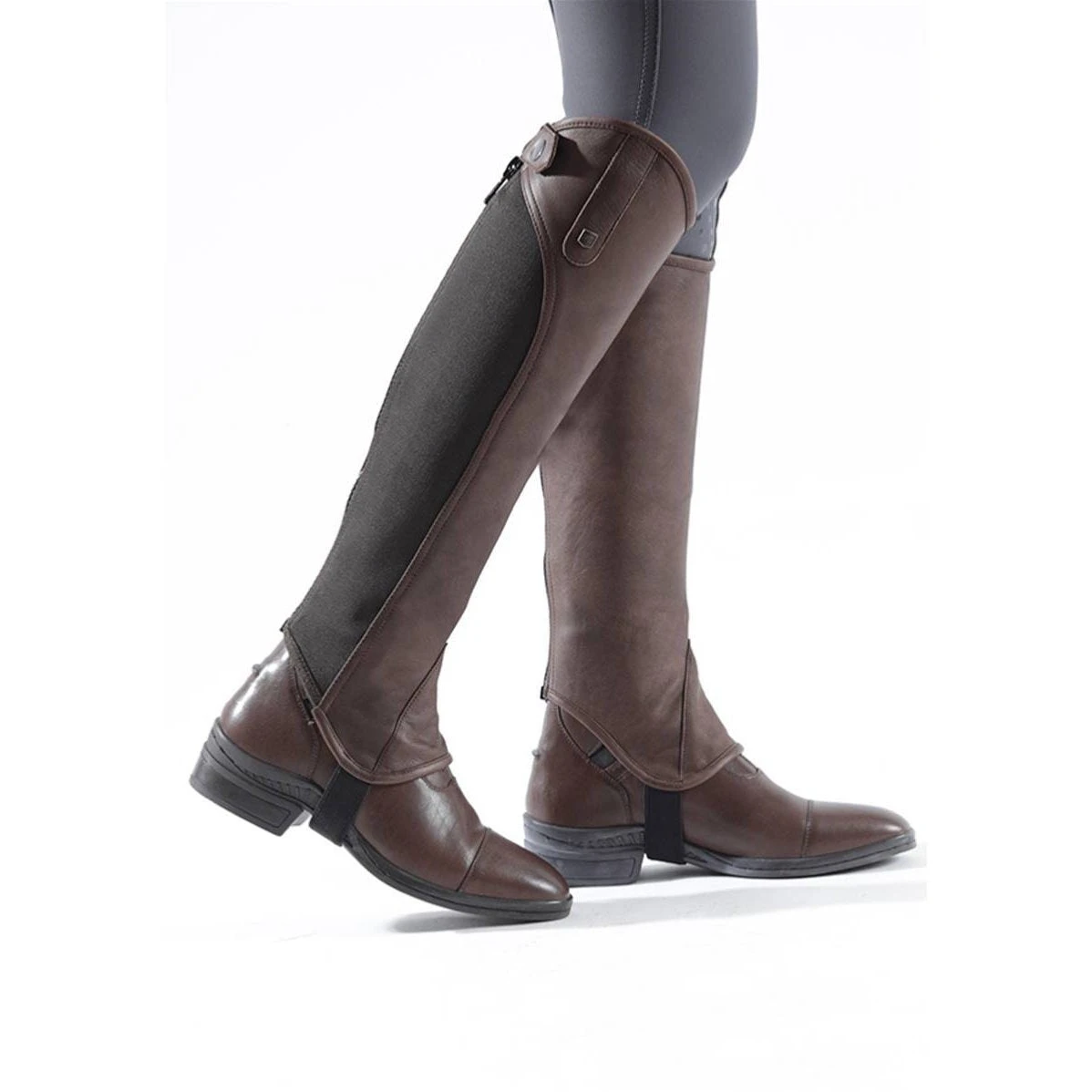 Premier Equine Emrisa Leather Half Chaps 3 Premier Equine Emrisa Leather Half Chaps
