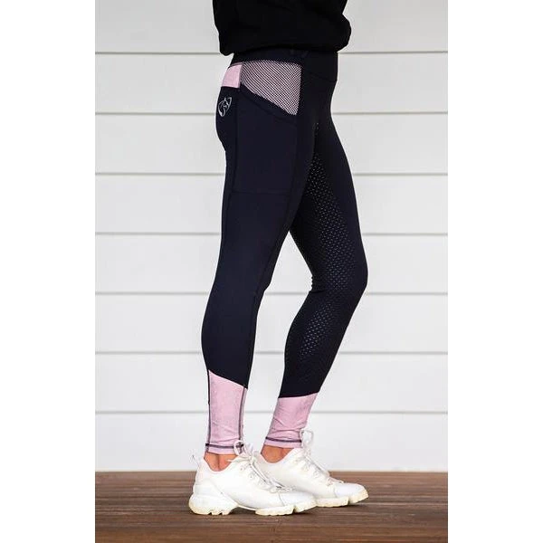 "BARE's Rose Equestrian Performance Riding Tights" 7 "BARE's Rose Equestrian Performance Riding Tights" - Image 5