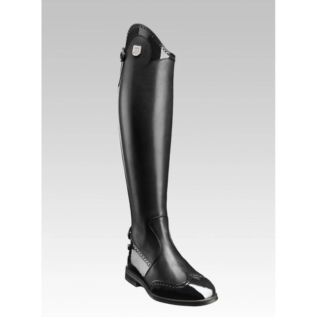Tucci Marilyn FP Punched Patent Long Boot-Clearance 5 Tucci Marilyn FP Punched Patent Long Boot-Clearance - Image 3