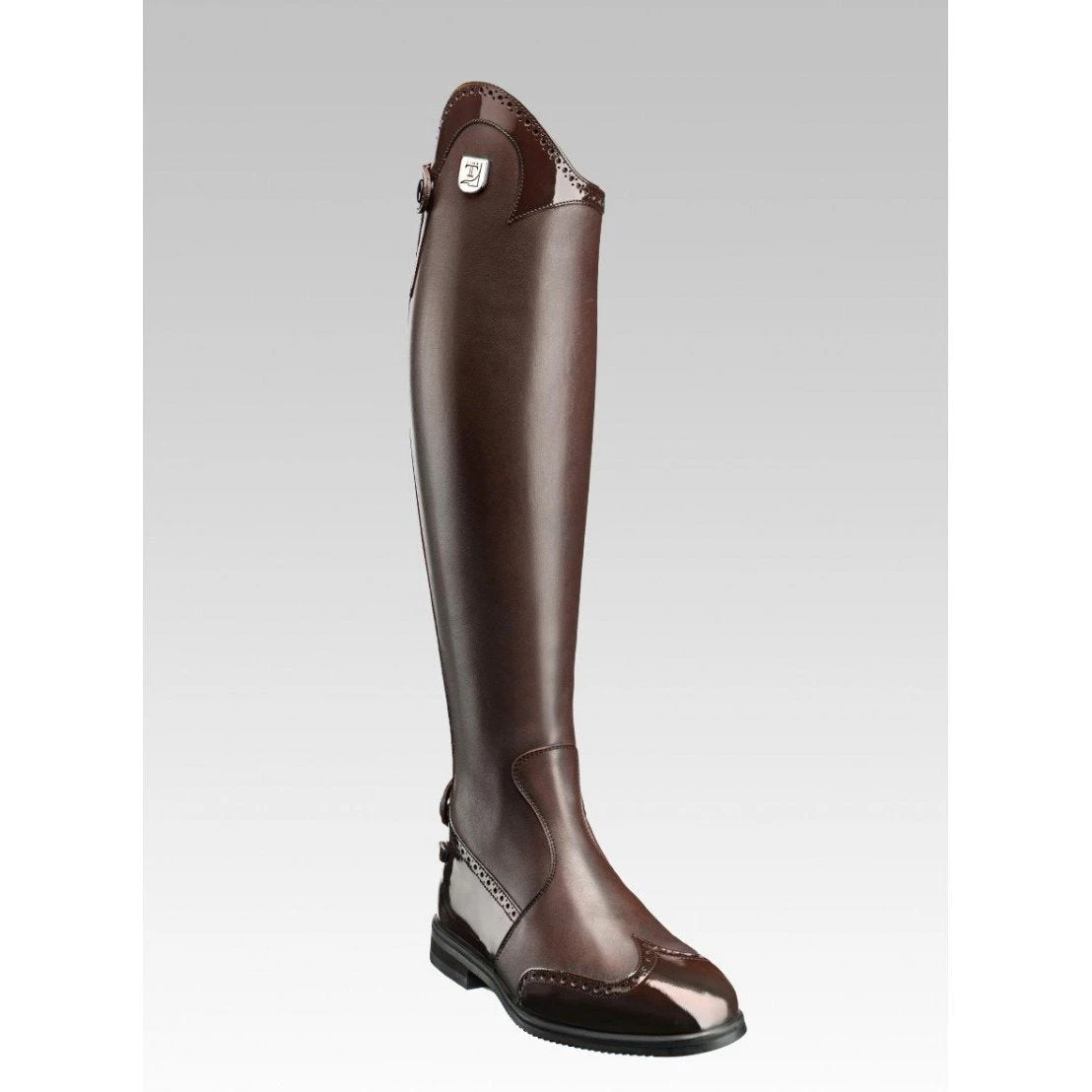 Tucci Marilyn FP Punched Patent Long Boot-Clearance 3 Tucci Marilyn FP Punched Patent Long Boot-Clearance